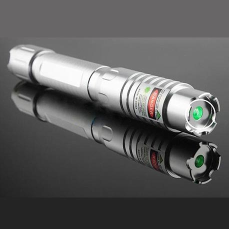 LT-5MW 532nm imperméable Silver stylo pointeur laser vert - FR -  Laserpointerpro