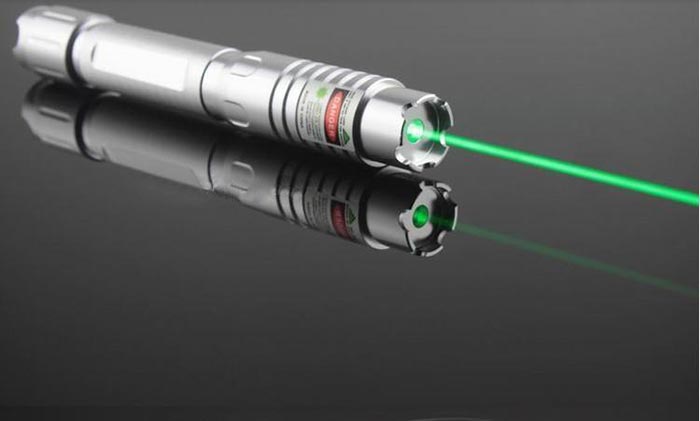 Pointeur laser Argent