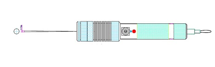 Pointeur laser Argent