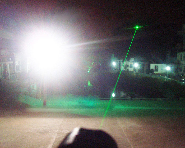 laser vert