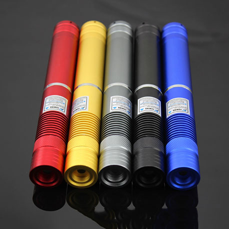 cinq couleur du sytle de laser
