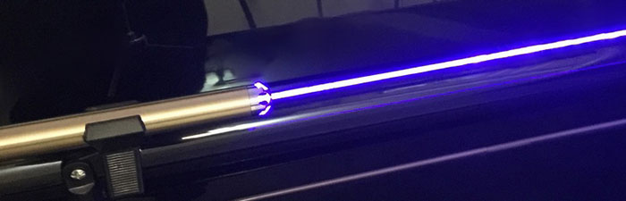 laser bleu