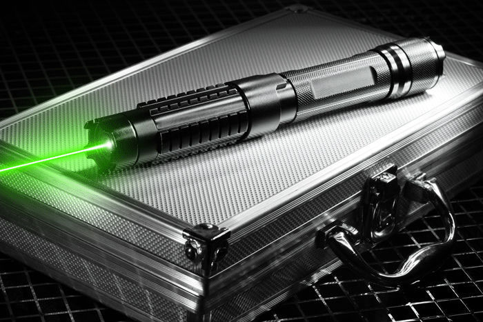 stylo laser vert