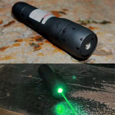 LT-5MW 532nm imperméable Silver stylo pointeur laser vert - FR -  Laserpointerpro