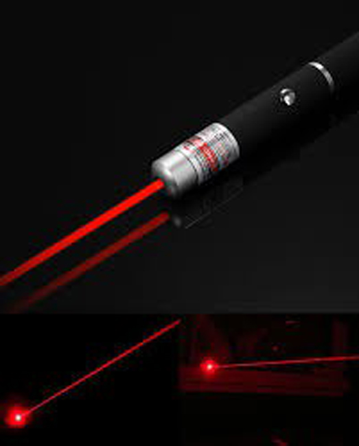 crayon laser rouge cinq dans un 1mw