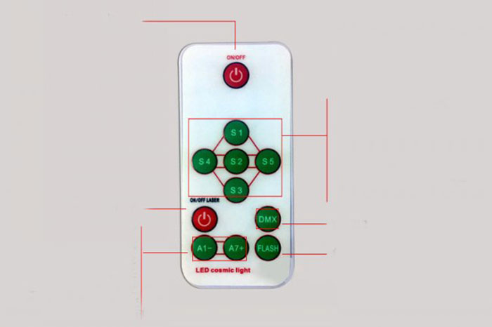 stylo laser vert