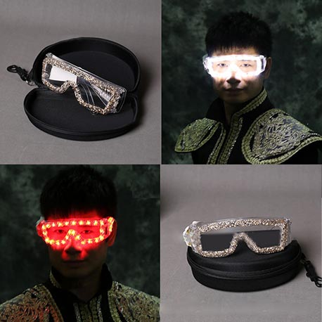 lunettes luminieuses led